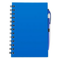 Ultra Notes Plastic Spiral Bound Journal w/ Pen